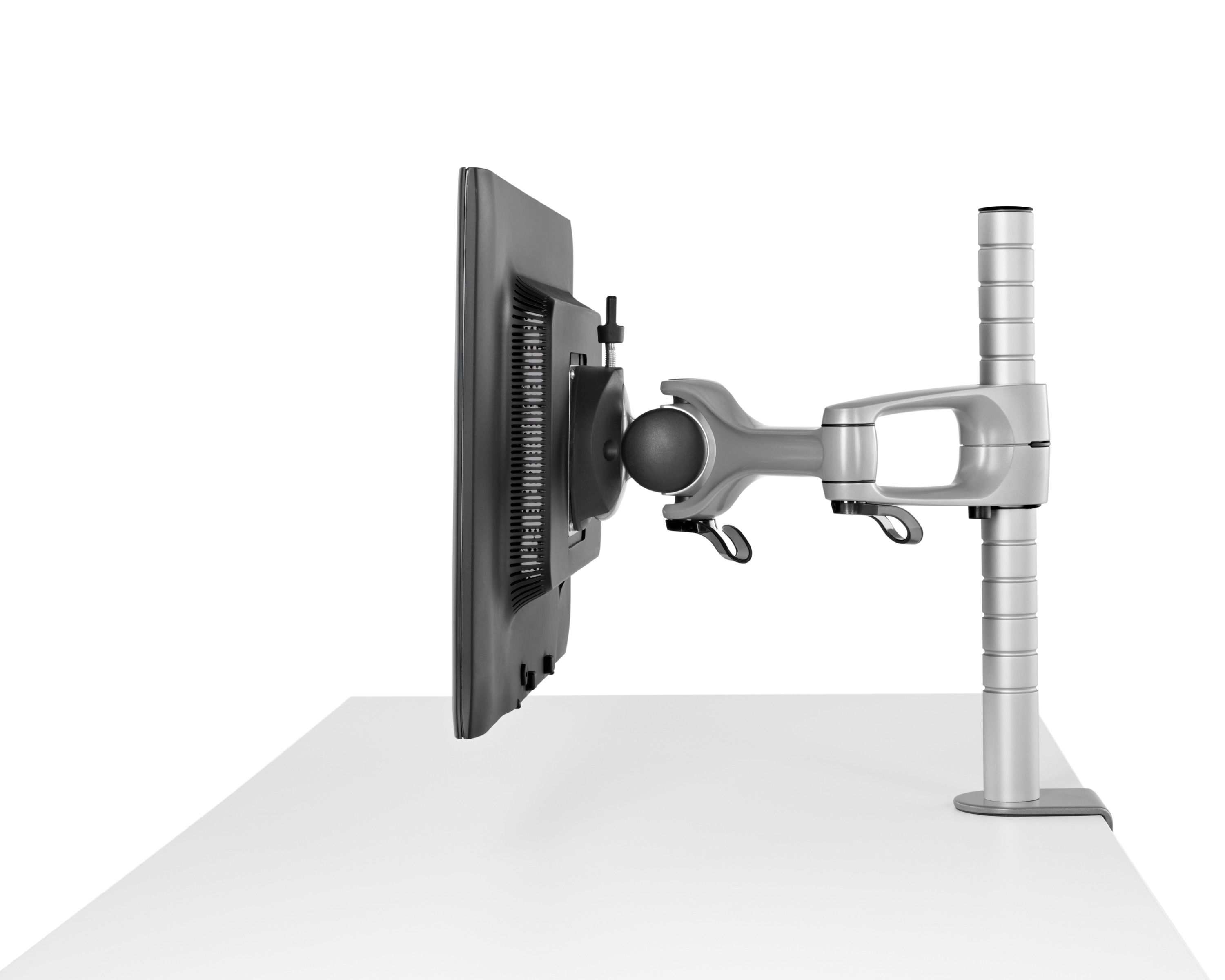 办公辅件|显示器支架|办公家具|华体（中国）家具|Wishbone 台面显示屏（立柱）支架